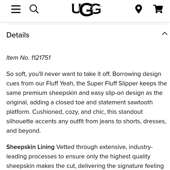 UGG Australia Super Fluff Slipper in Ribbon Red - Picture 12 of 13